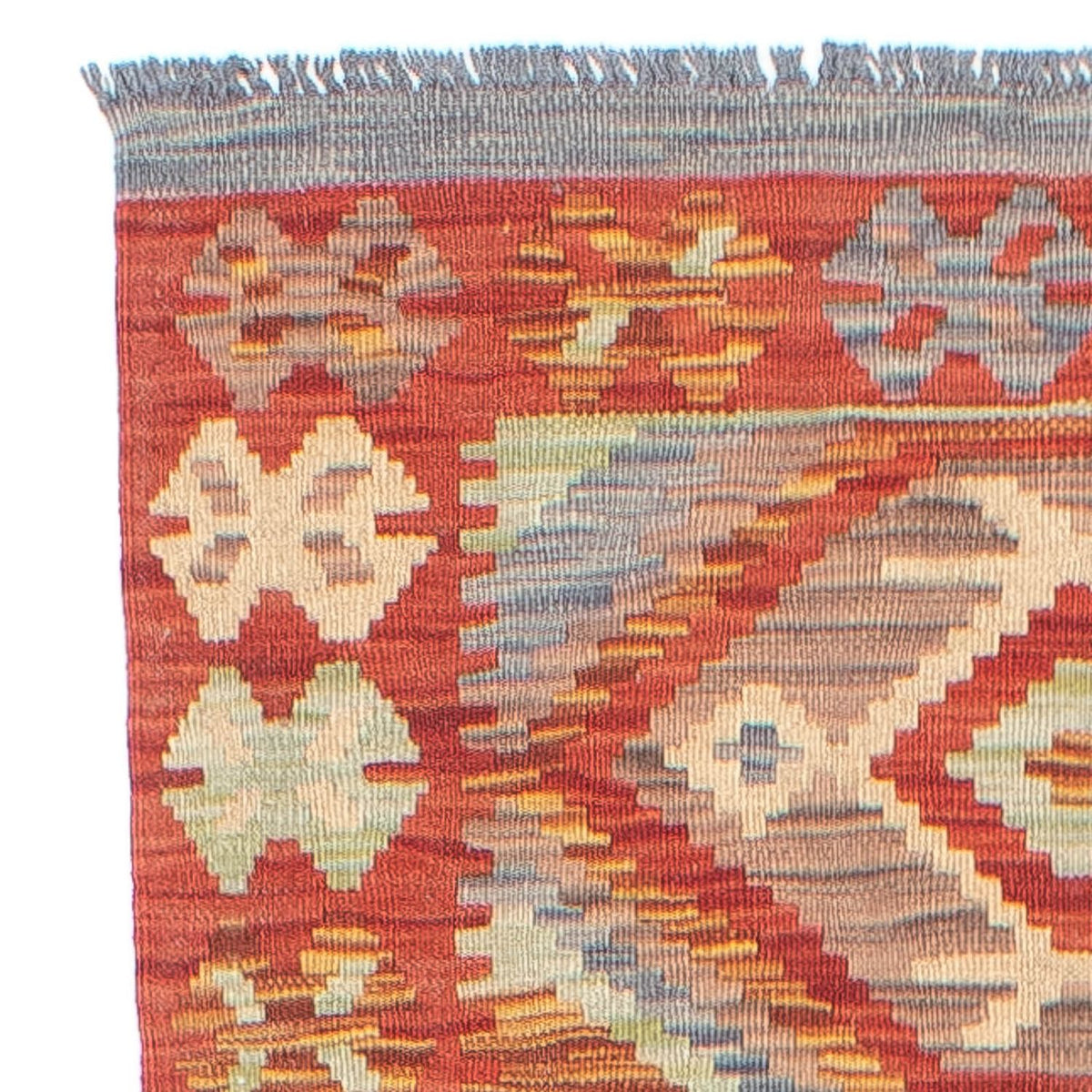 Kelim Teppich - Splash 298 x 77 cm