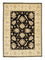 Ziegler Teppich 200 x 144 cm - dunkelgrau