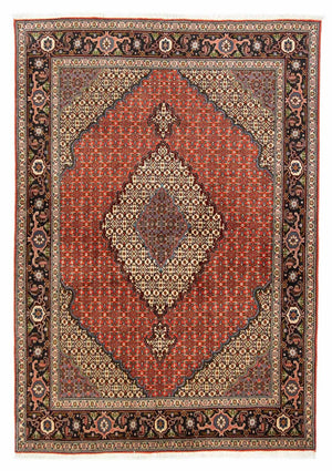 Perserteppich - Täbriz 208 x 146 cm - hellrot