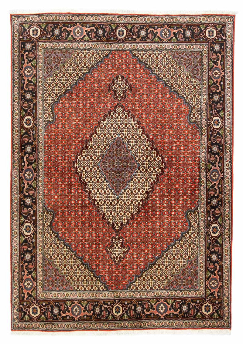 Perserteppich - Täbriz 208 x 146 cm - hellrot
