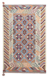 Kelim Modern Teppich 192x300cm - Rechteckig / Mehrfarbig / 192 x 300 cm Rechteckig