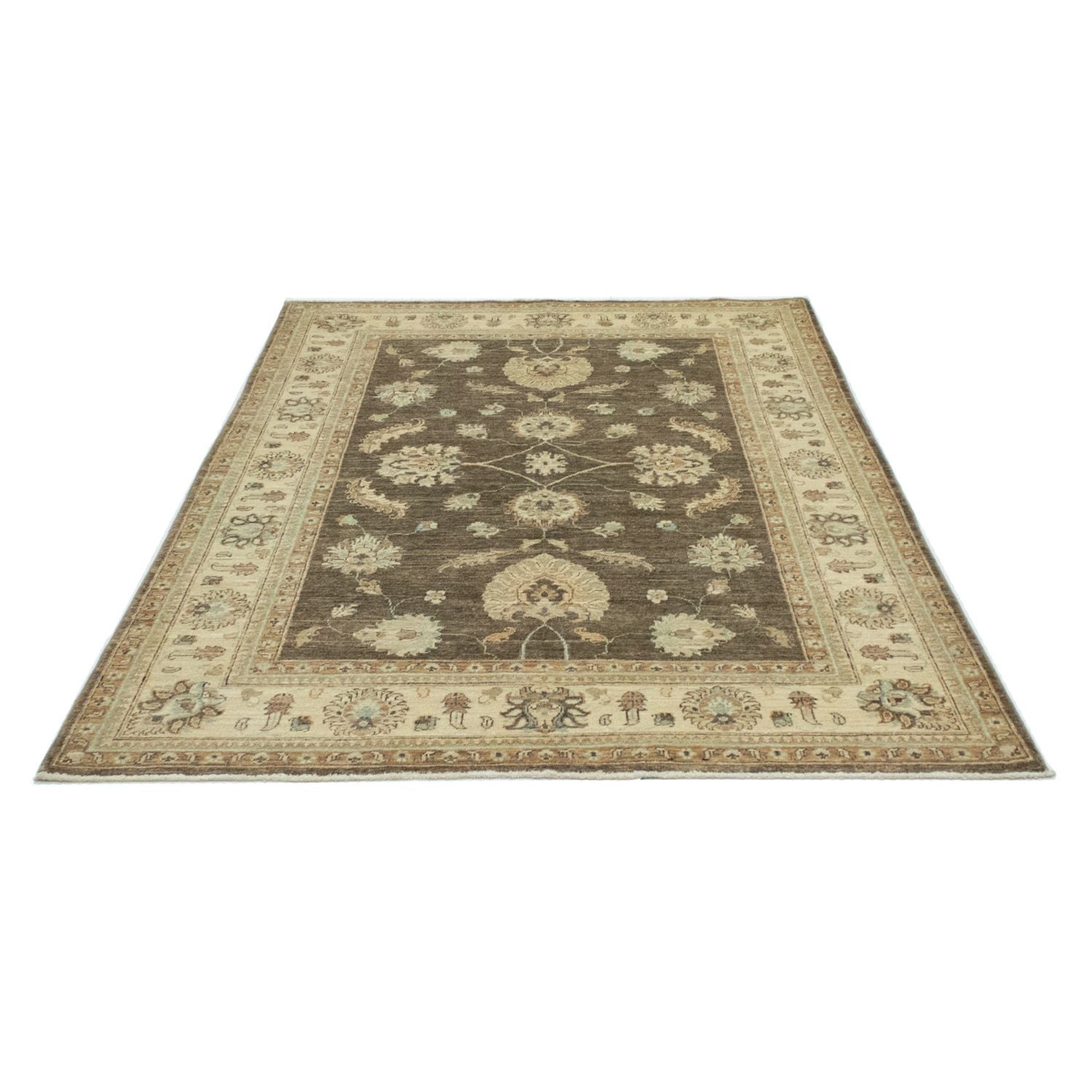 Ziegler Teppich 199 x 147 cm - taupe