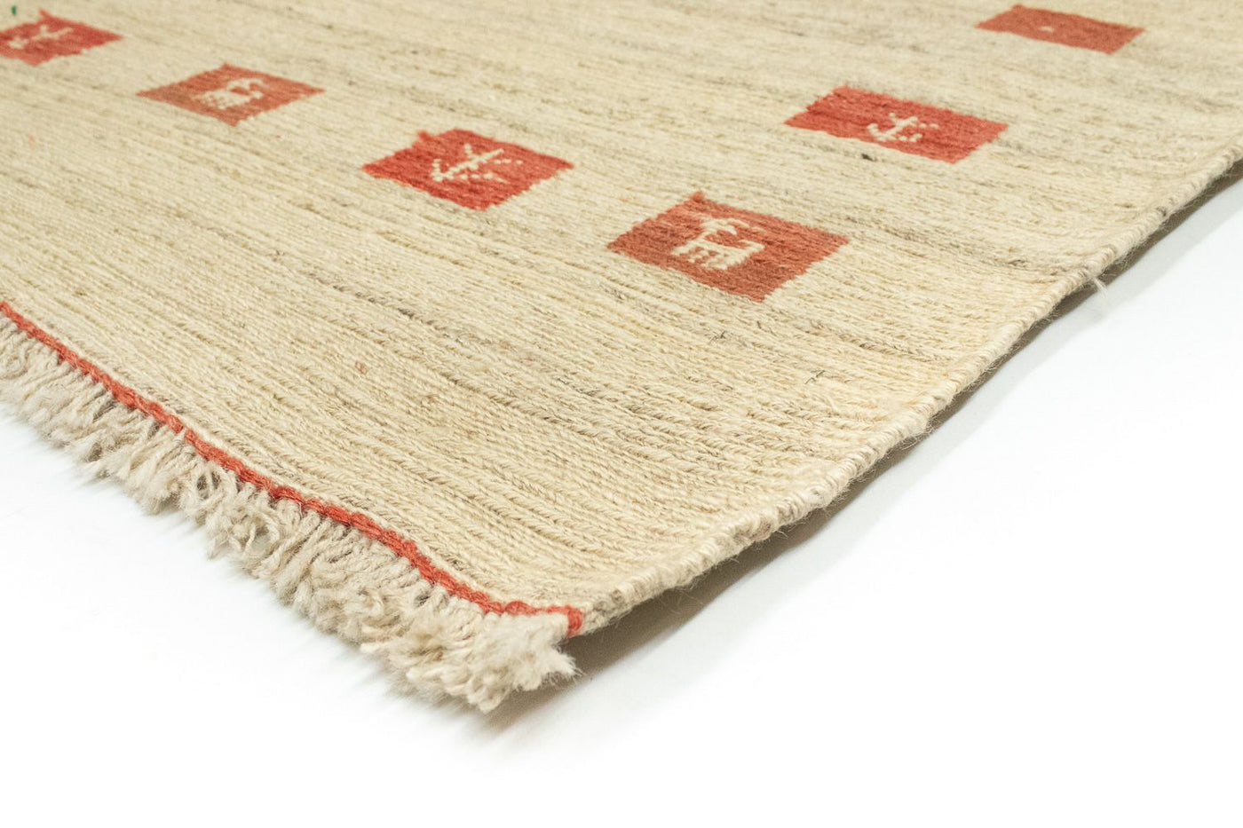 Gabbeh Teppich Indus 180x120cm - Wollteppich