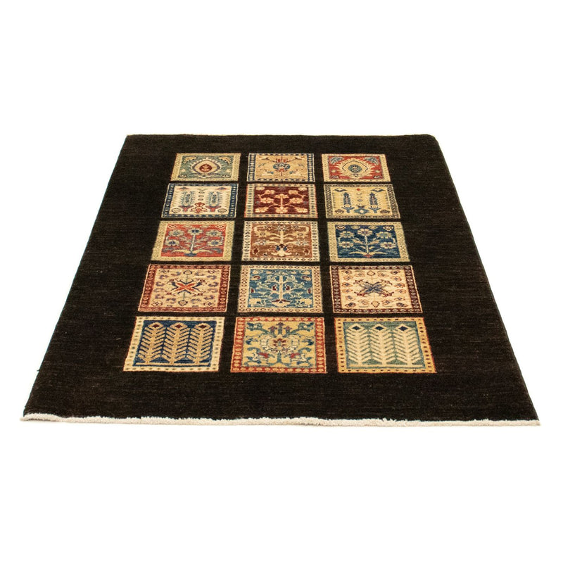 Ziegler Teppich 154 x 100 cm - schwarz