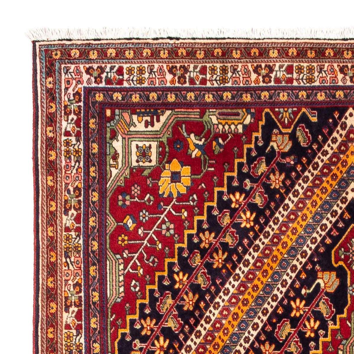 Perserteppich - Nomadic 250 x 152 cm - dunkelrot