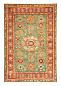 Ziegler Teppich - Kazak 211 x 150 cm - grün