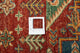 Patchwork Teppich 247 x 181 cm