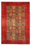 Ziegler Teppich 208x310cm - Orientteppich - Rechteckig / Dunkelrot / 208 x 310 cm Rechteckig
