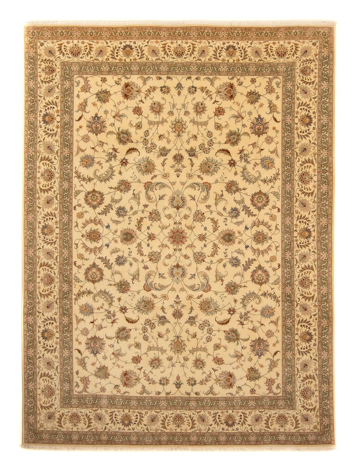 Perserteppich - Täbriz - Royal 342 x 250 cm Wohnzimmer Teppich