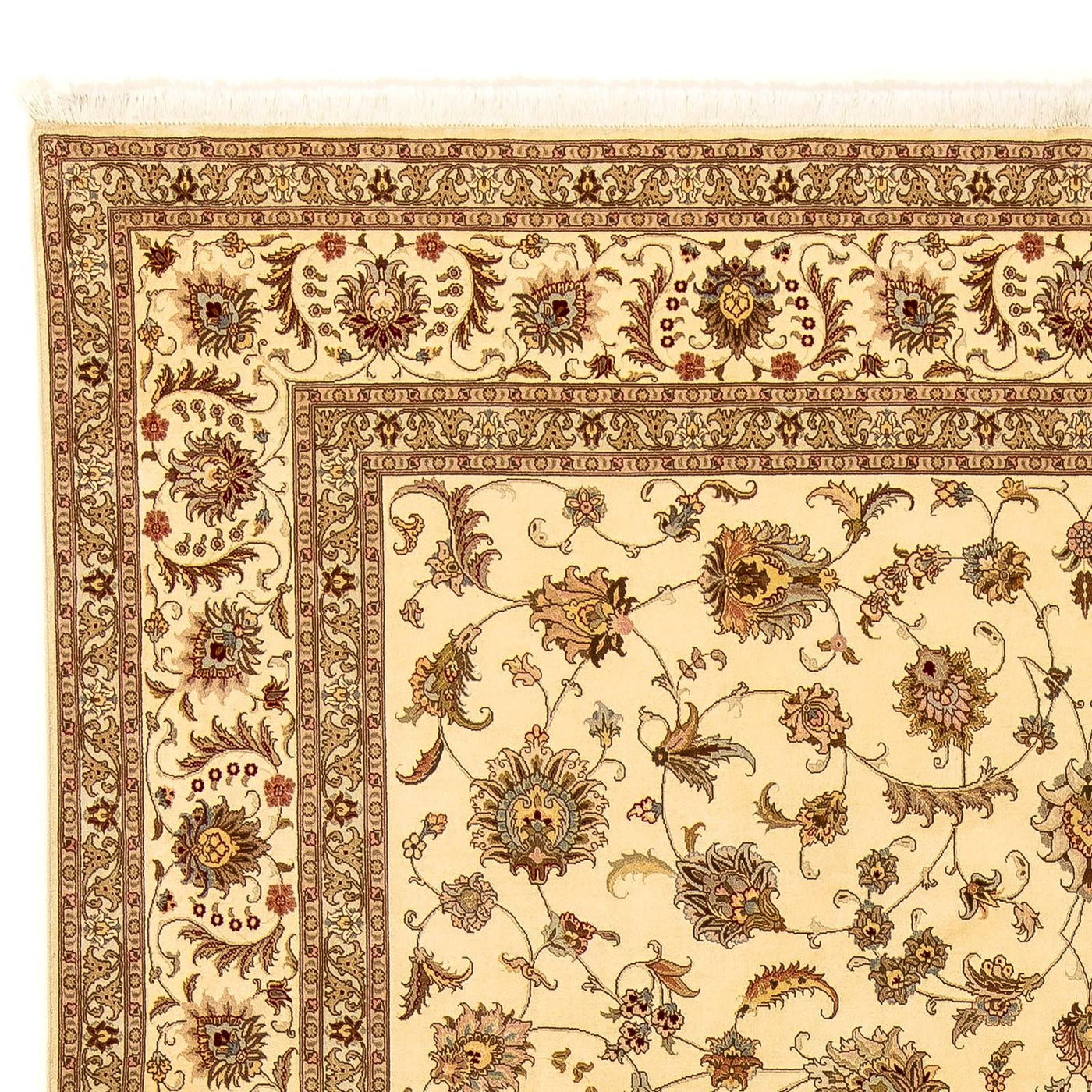 Täbriz - 50 Raj Teppich 357x258cm - Perserteppich