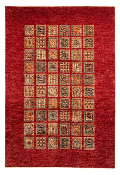 Ziegler Teppich 199x290cm - Orientteppich - dunkelrot