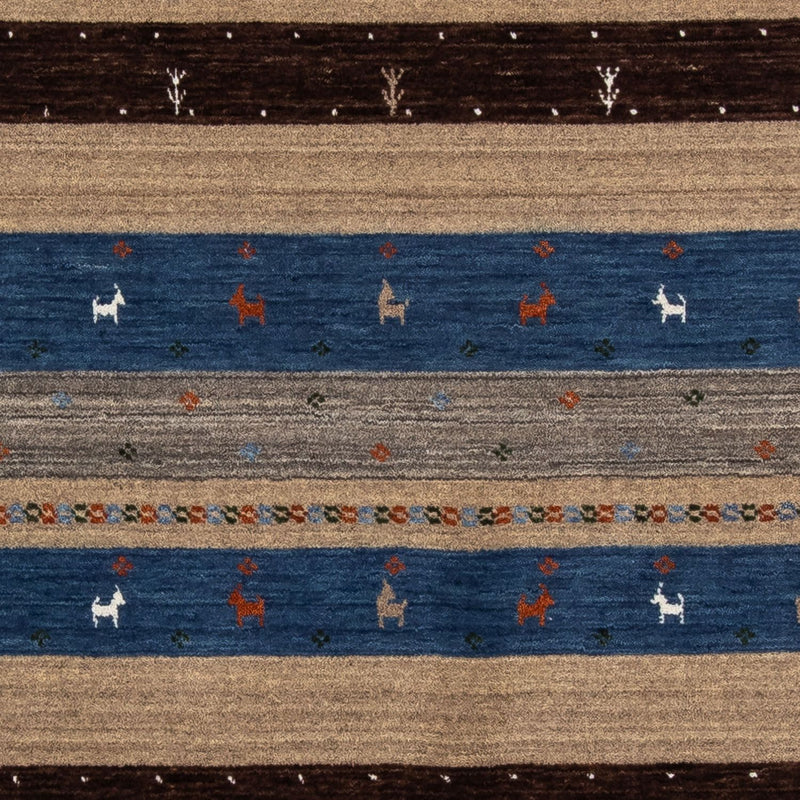 Gabbeh Teppich - Loribaft Perser 206 x 141 cm