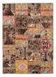 Patchwork Teppich 241x173cm - Orientteppich