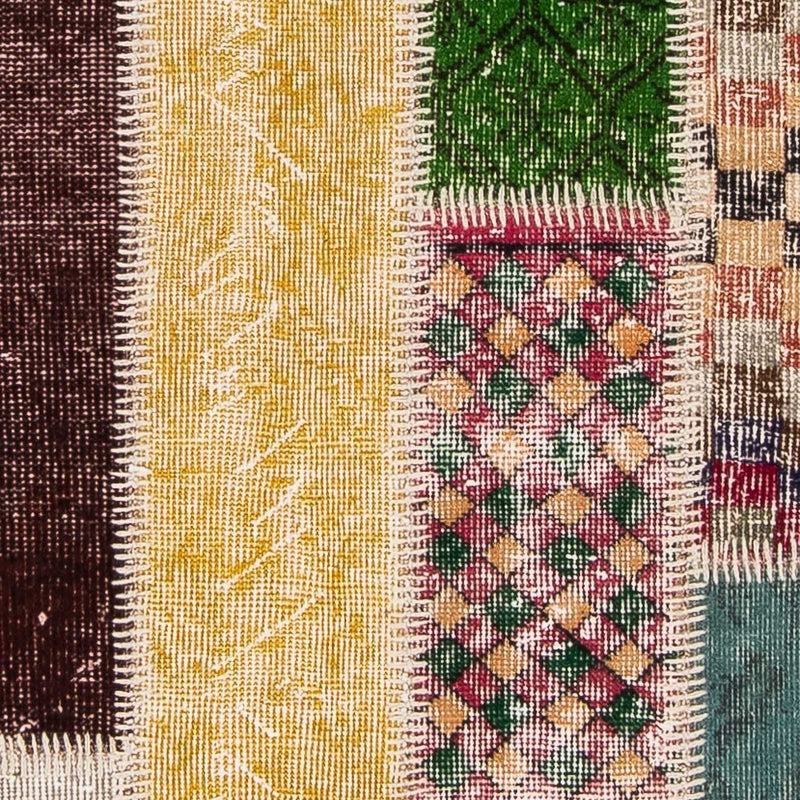 Patchwork Teppich 202 x 80 cm