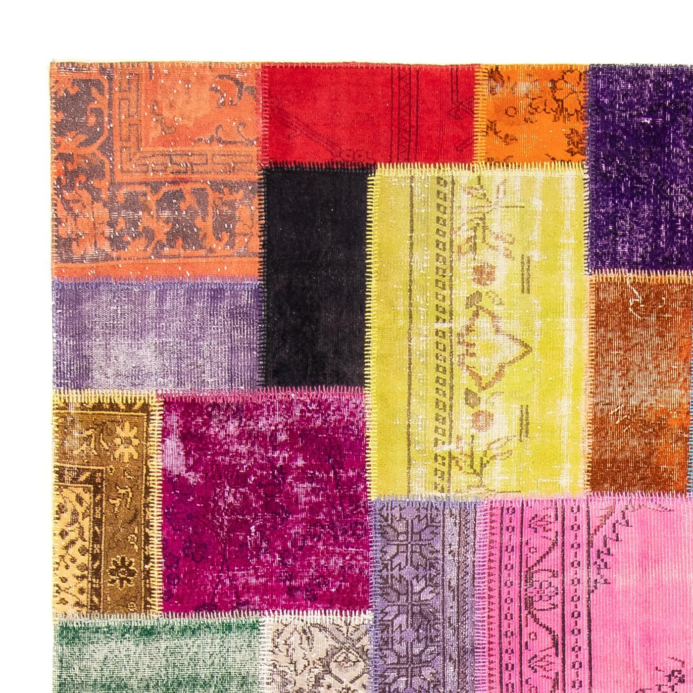 Patchwork Teppich 365x275cm - Orientteppich