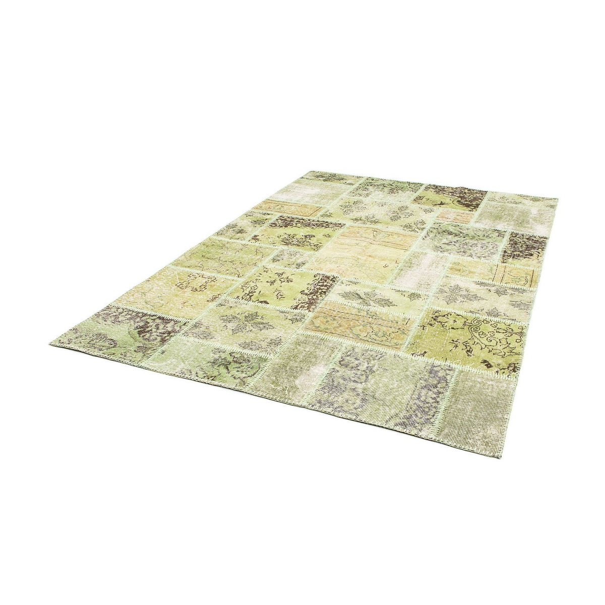 Patchwork Teppich 242 x 172 cm