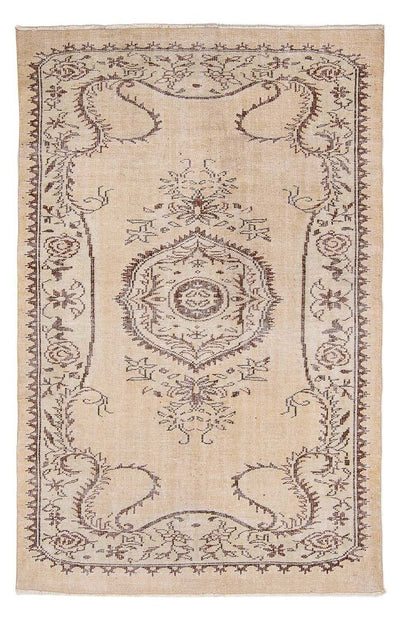 Vintage Teppich 178 x 267 cm - hellbeige