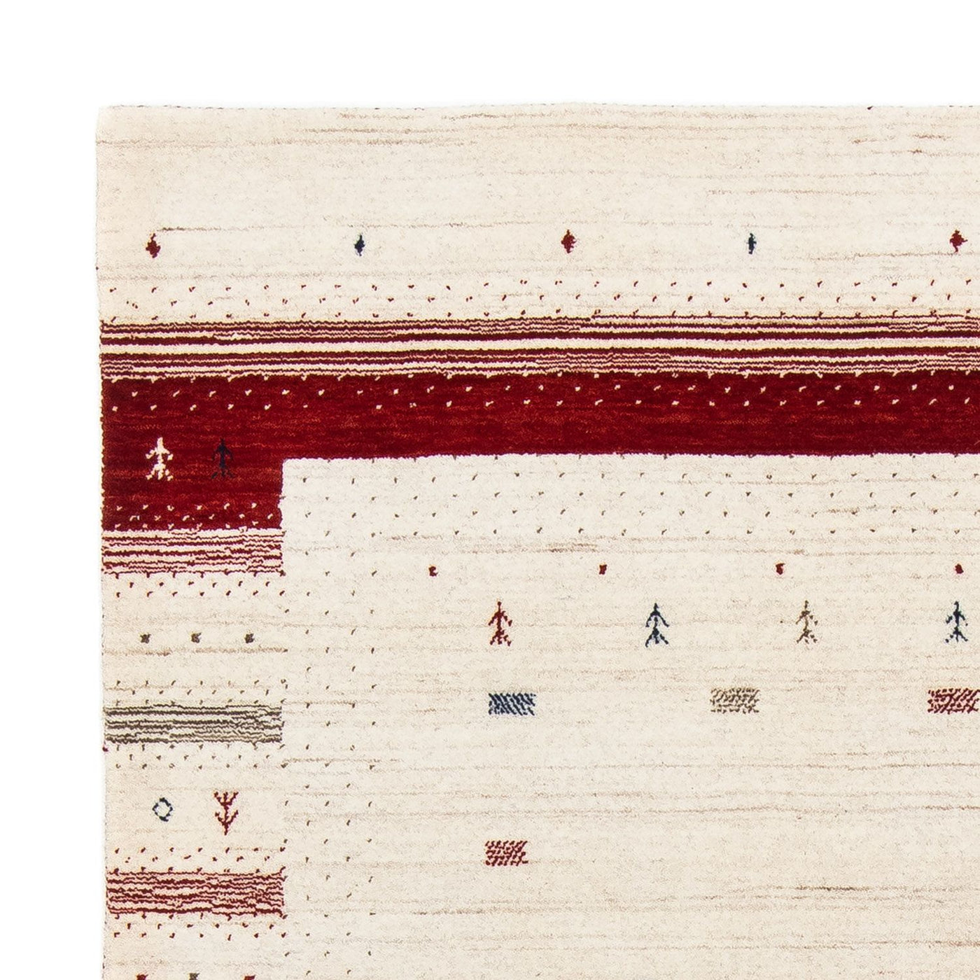 Loribaft Teppich Perser 198x145cm - Wollteppich