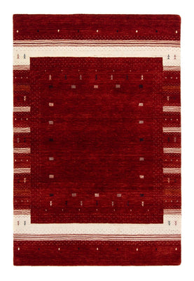 Gabbeh Teppich - Loribaft Indus 204 x 140 cm - rot