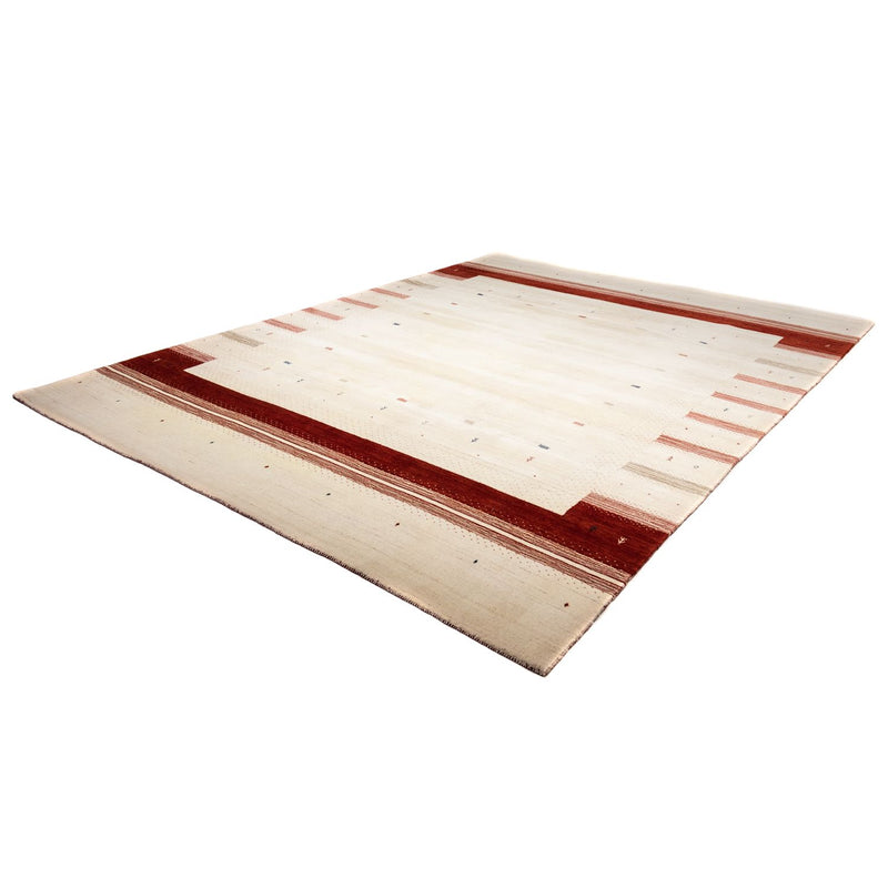 Gabbeh Teppich - Loribaft Indus 346 x 254 cm - beige