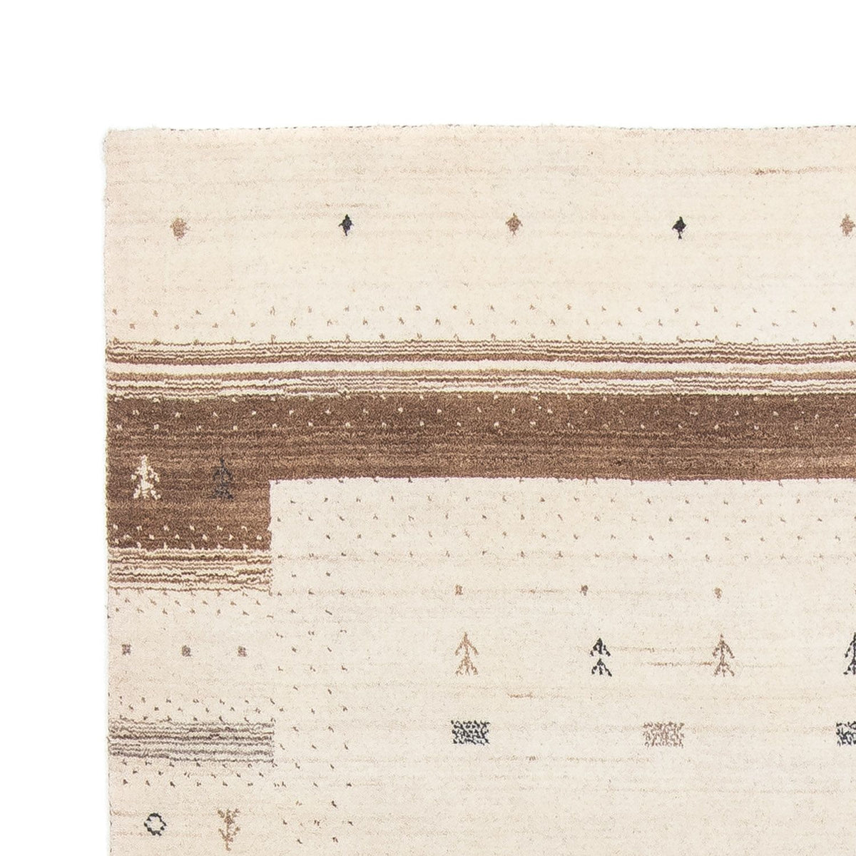 Gabbeh Teppich - Loribaft Indus 201 x 144 cm