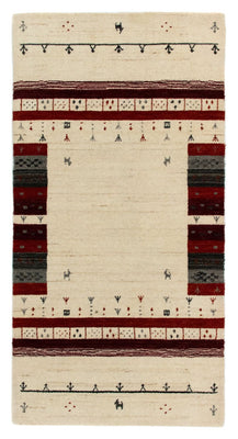 Gabbeh Teppich - Loribaft Indus 141 x 70 cm