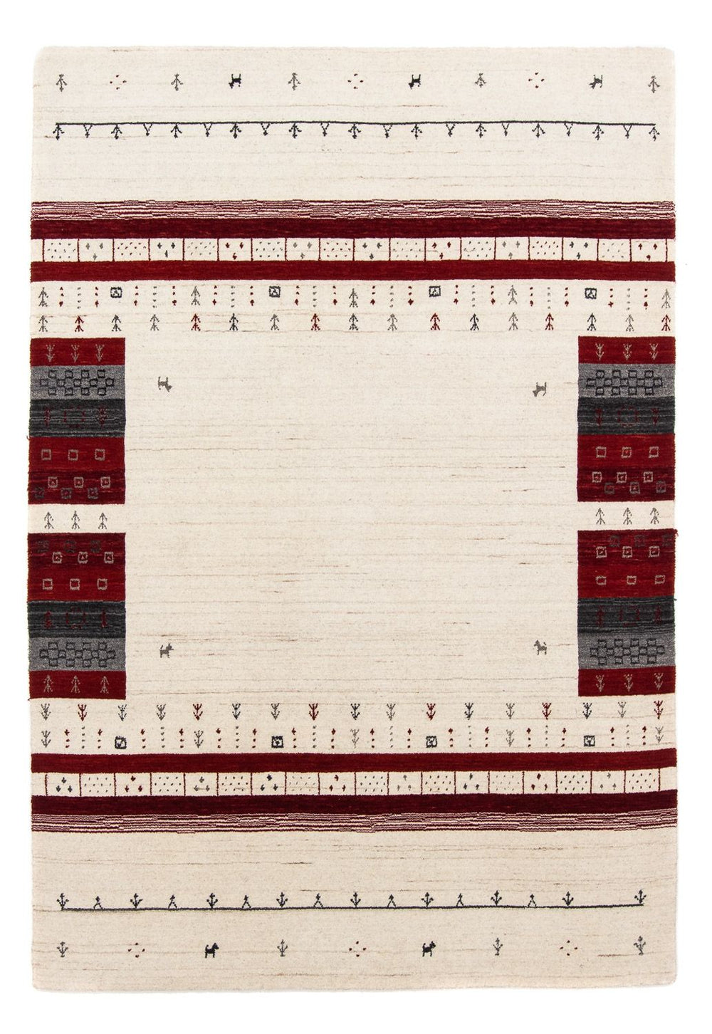 Gabbeh Teppich - Loribaft Perser 201 x 140 cm