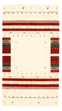 Gabbeh Teppich - Loribaft Indus 161 x 92 cm - beige