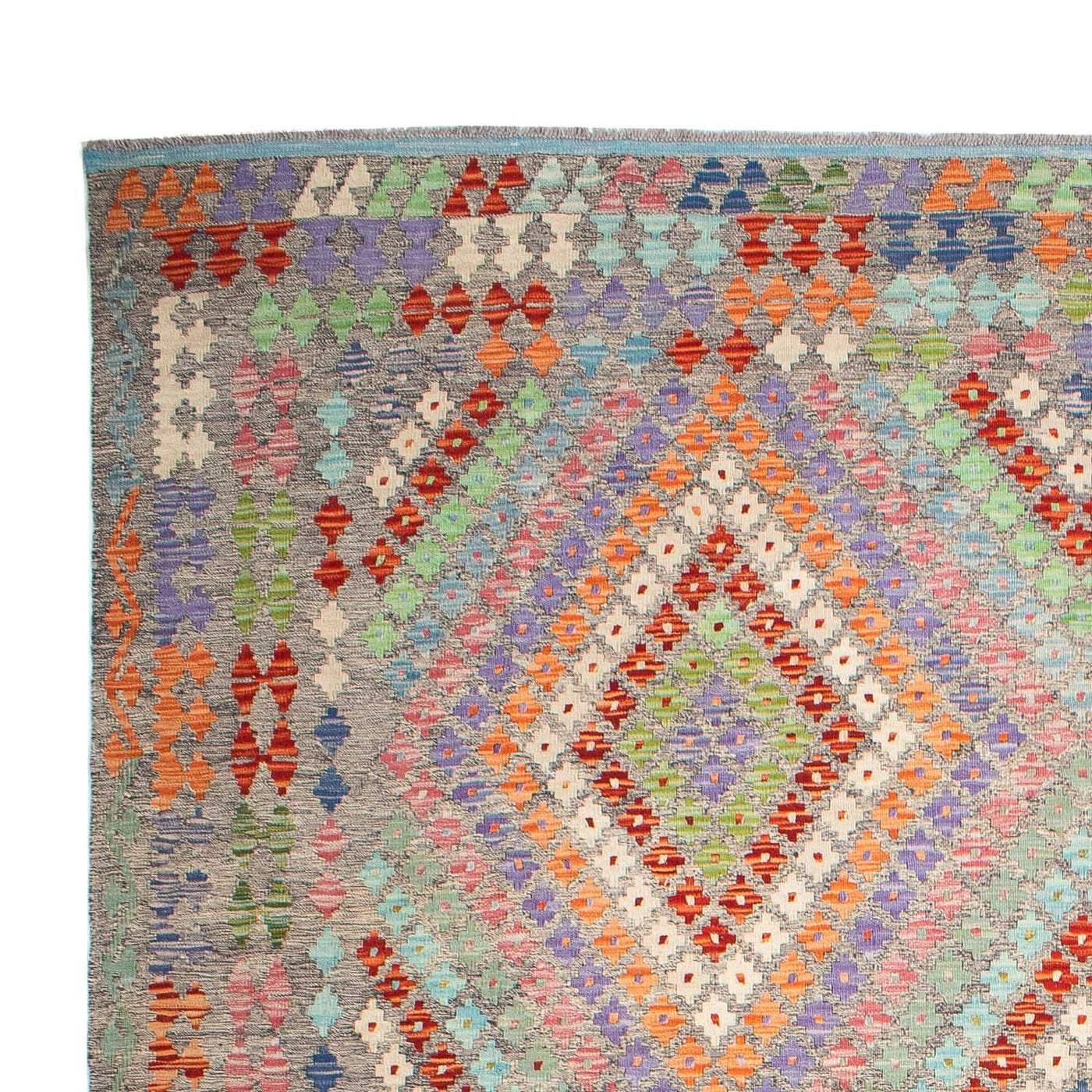 Kelim Afghan Teppich 349x257cm