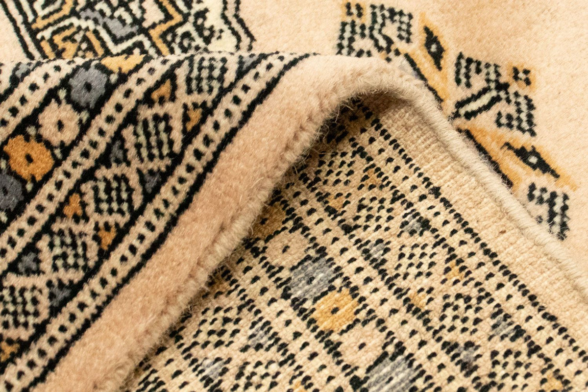 Afghan Teppich - Buchara 130 x 77 cm - beige