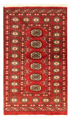 Afghan Teppich - Buchara 132 x 78 cm - rot