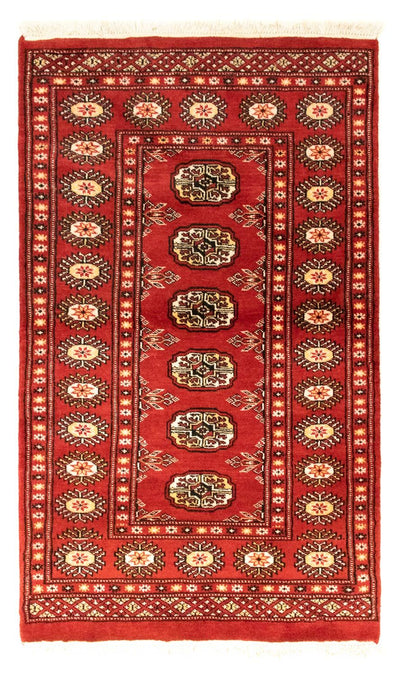 Afghan Teppich - Buchara 78 x 132 cm - rot
