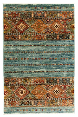 Ziegler Teppich - Modern 123 x 78 cm - türkis