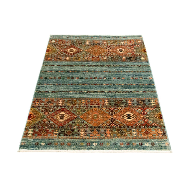 Ziegler Teppich - Modern 123 x 78 cm - türkis