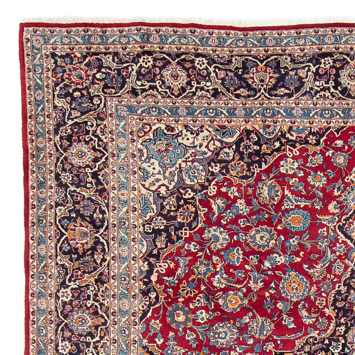 Perserteppich - Keshan 375 x 291 cm - rot