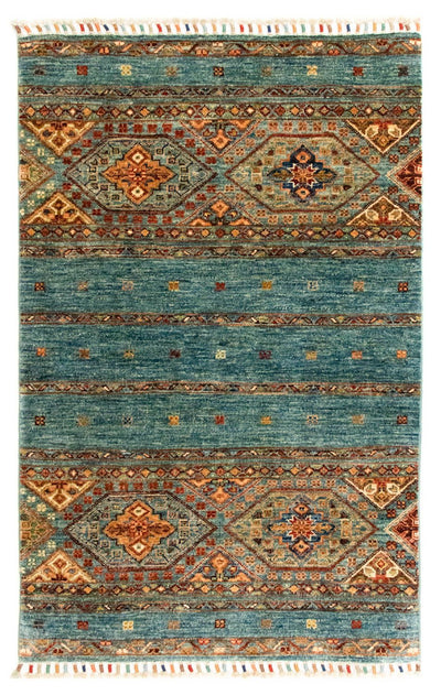 Ziegler Modern Teppich 82x126cm - Orientteppich