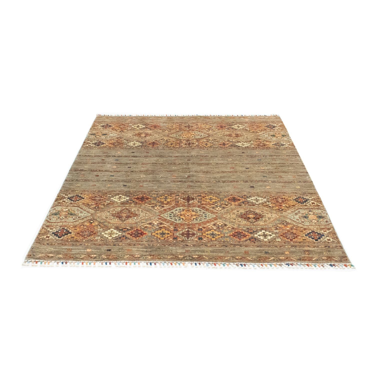 Ziegler Teppich 167 x 144 cm - hellchoco