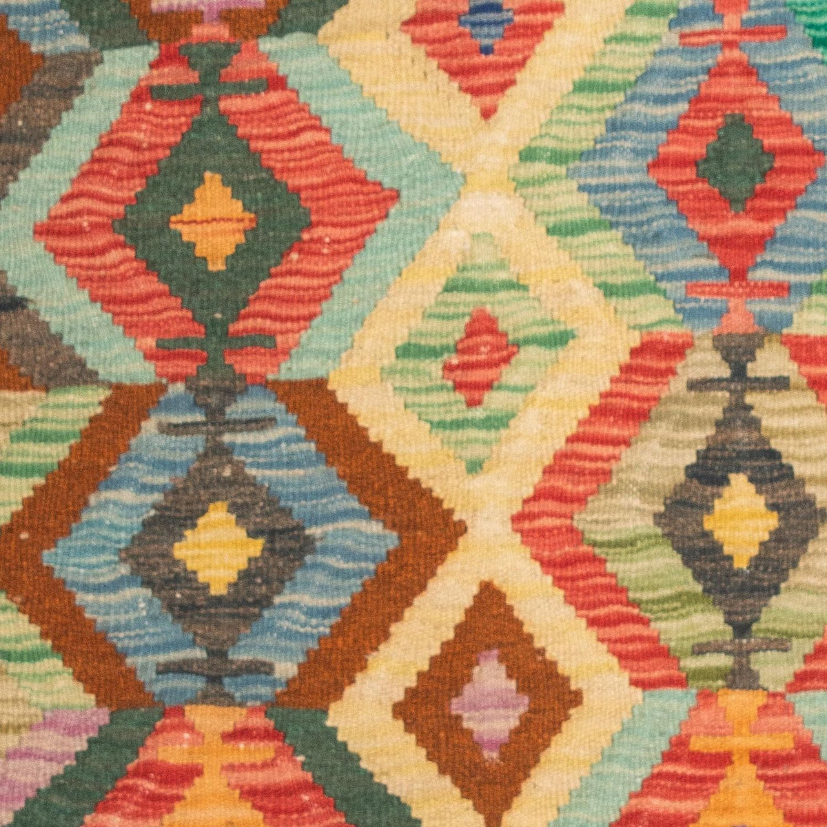 Kelim Teppich - Splash 125 x 80 cm - mehrfarbig