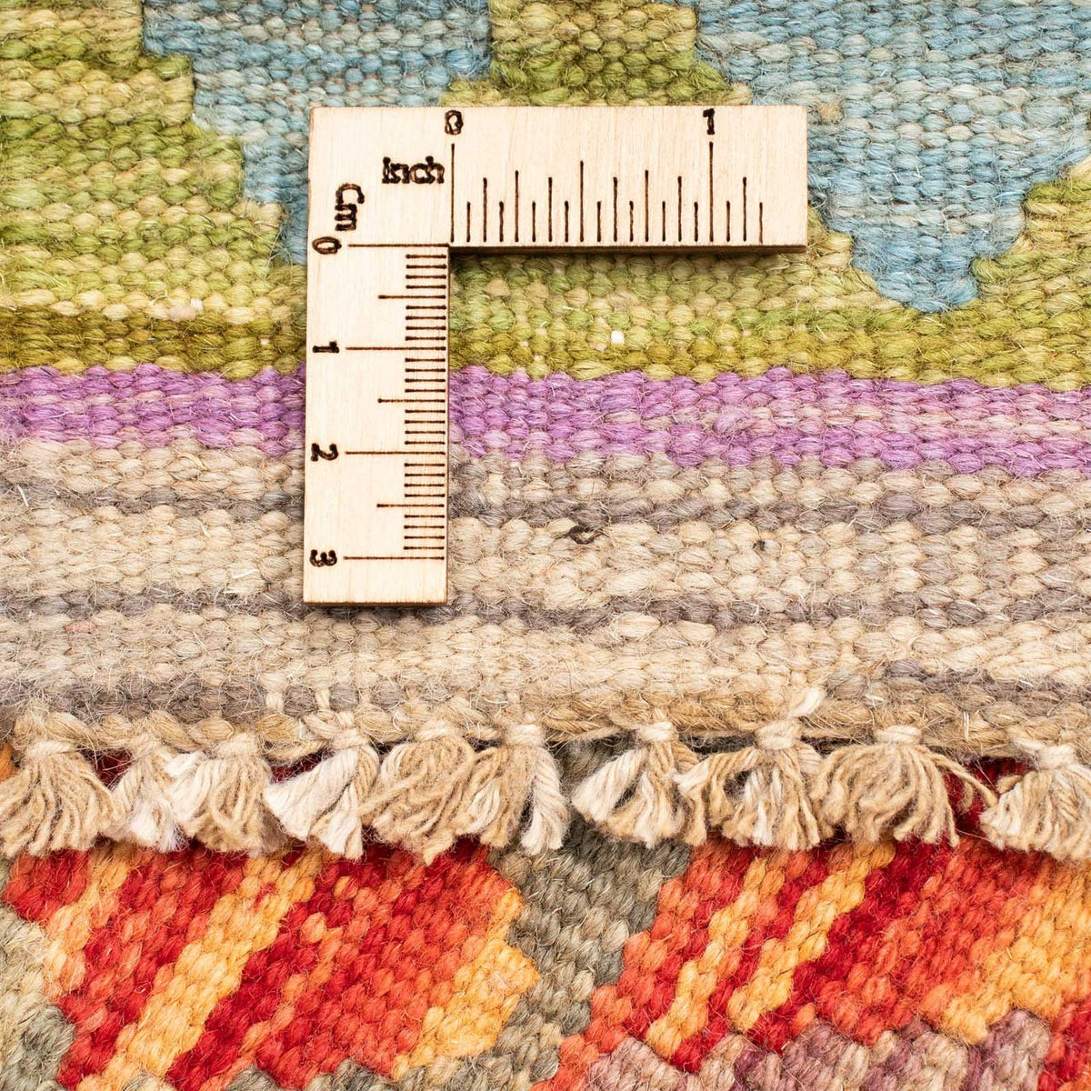 Kelim Teppich - Splash 125 x 80 cm - mehrfarbig