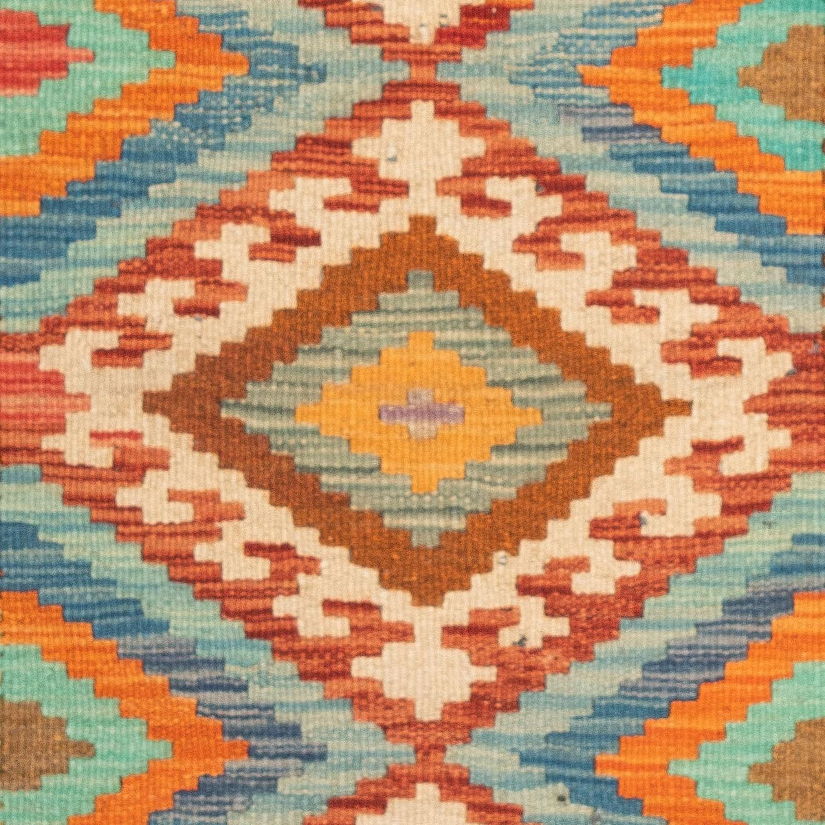 Kelim Teppich - Splash 125 x 80 cm - mehrfarbig