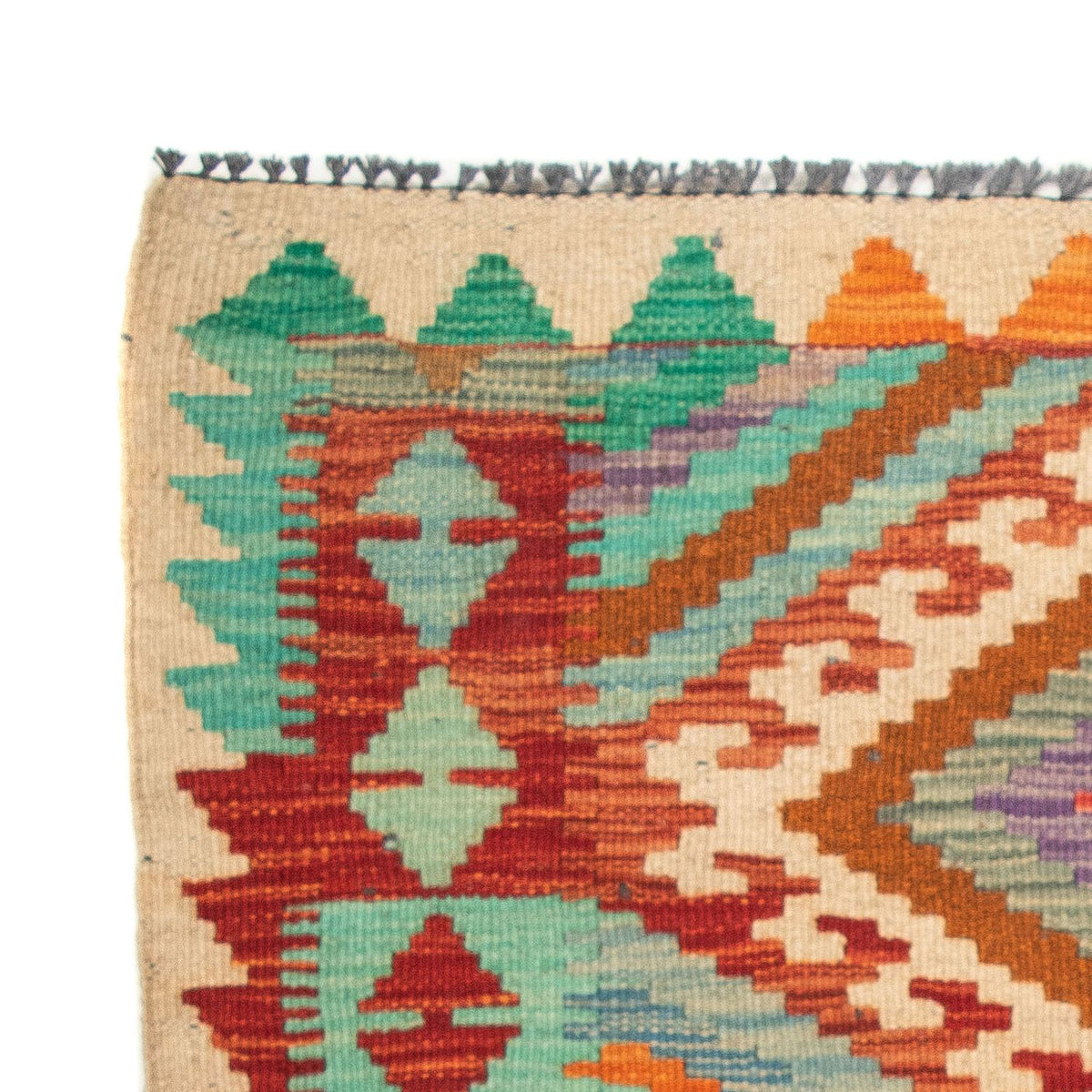 Kelim Teppich - Splash 125 x 80 cm - mehrfarbig