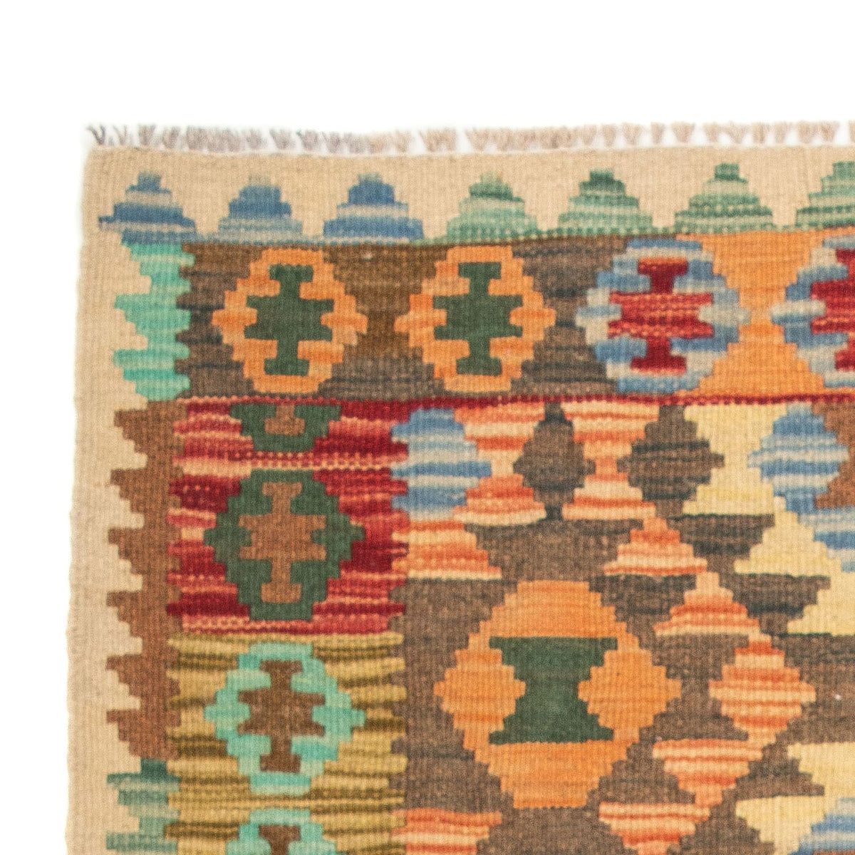 Kelim Teppich - Splash 125 x 80 cm - mehrfarbig