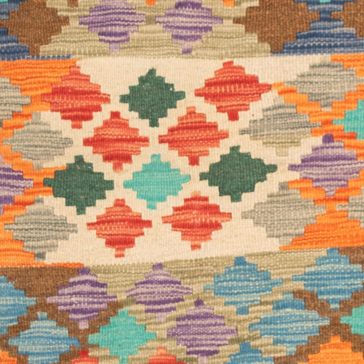 Kelim Teppich - Splash 125 x 80 cm - mehrfarbig