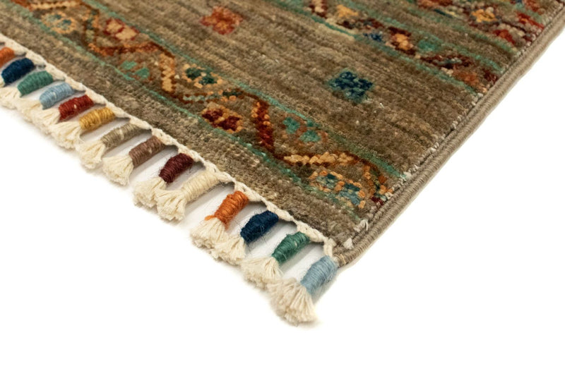 Ziegler Teppich - Modern 124 x 74 cm - dunkelbraun