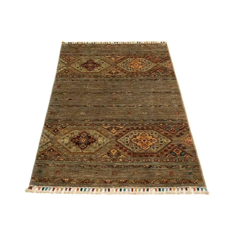 Ziegler Teppich - Modern 124 x 74 cm - dunkelbraun