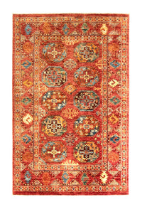 Afghan Teppich - Filpa 149 x 98 cm - rot