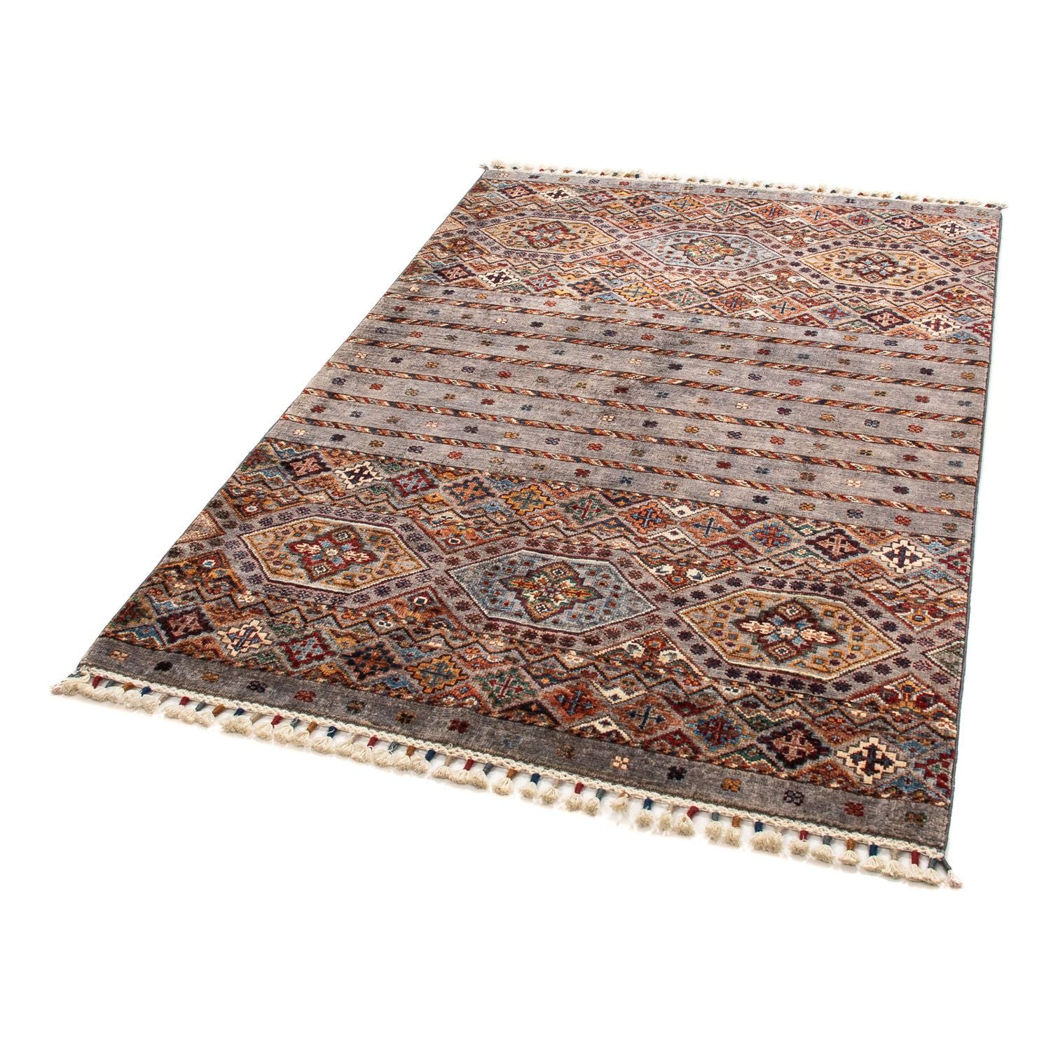 Ziegler Teppich 157 x 104 cm - mehrfarbig