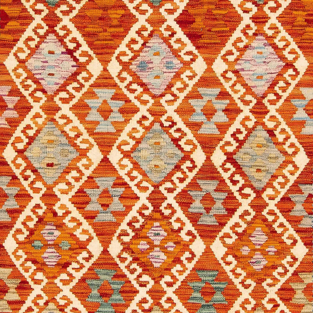 Kelim Teppich - Splash 236 x 172 cm - mehrfarbig