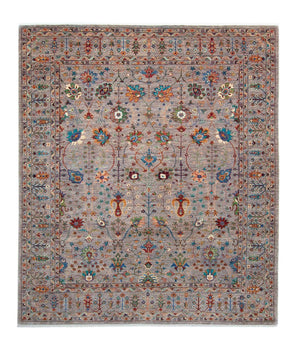 Ziegler Teppich 302 x 251 cm - mehrfarbig