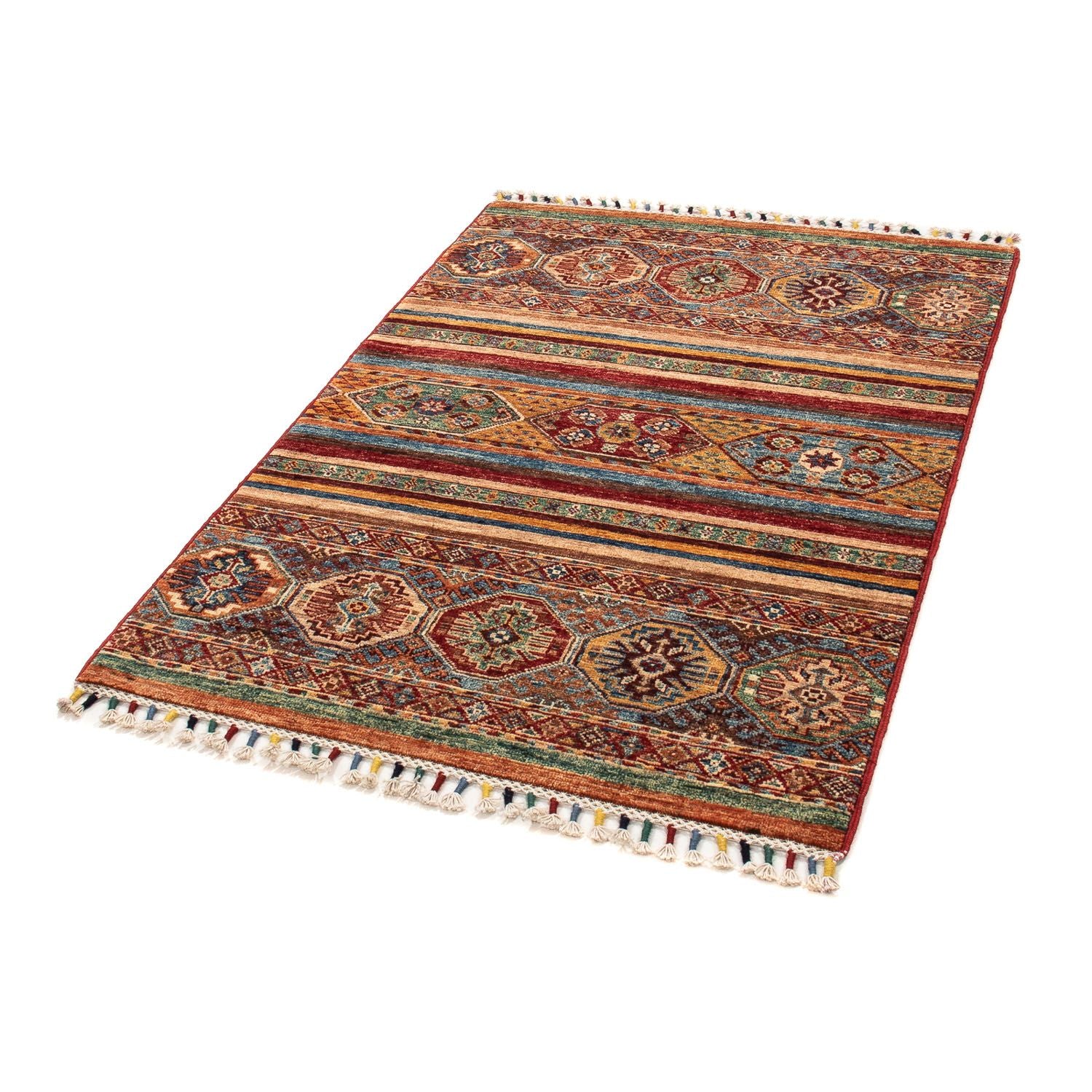 Ziegler Teppich 115 x 83 cm - mehrfarbig